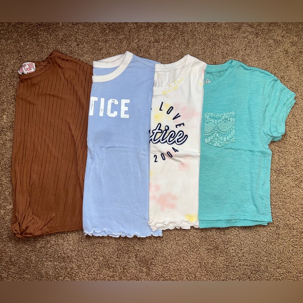 🎀 Girl’s Size 8 Crop Top Bundle